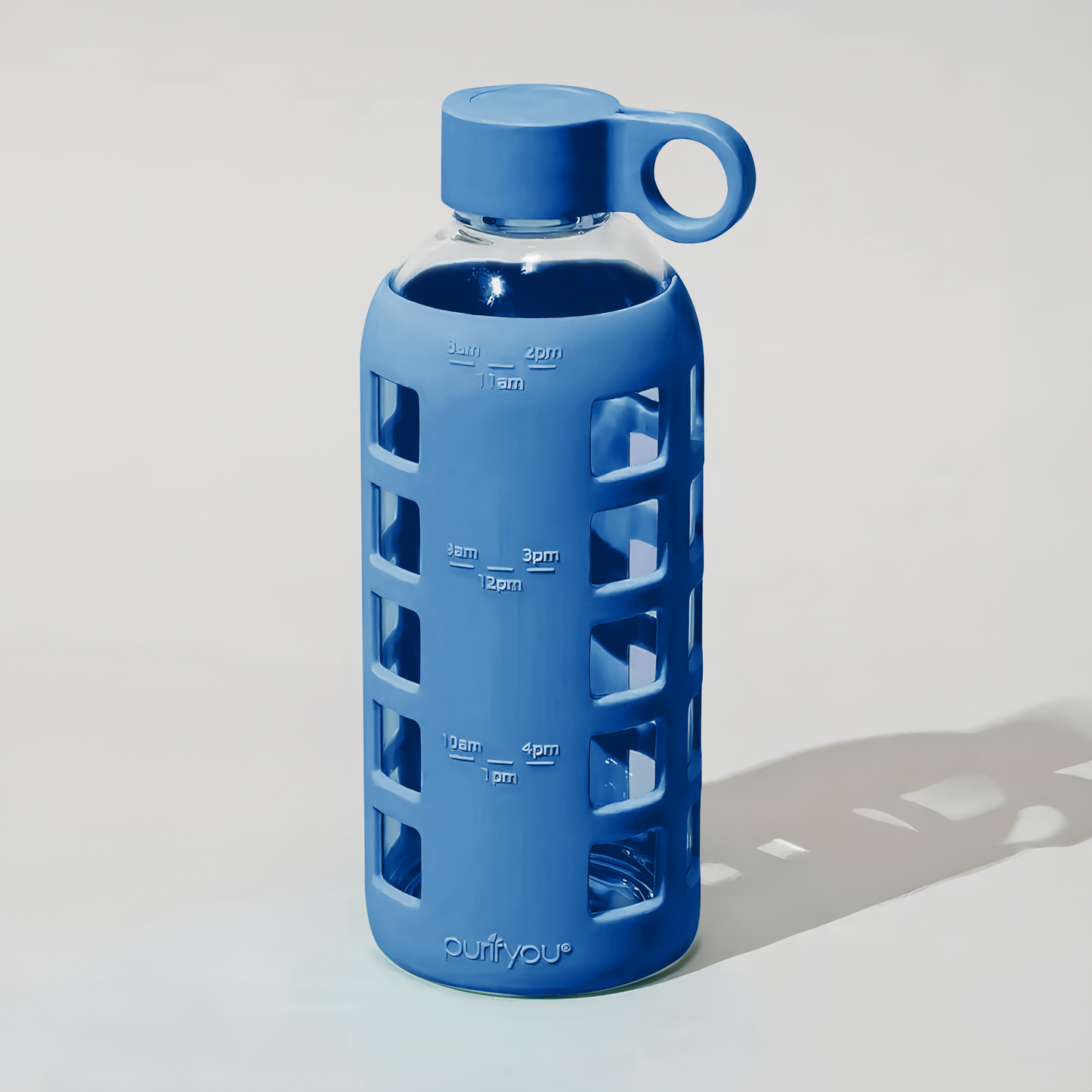 purifyou® Glass Water Bottle
