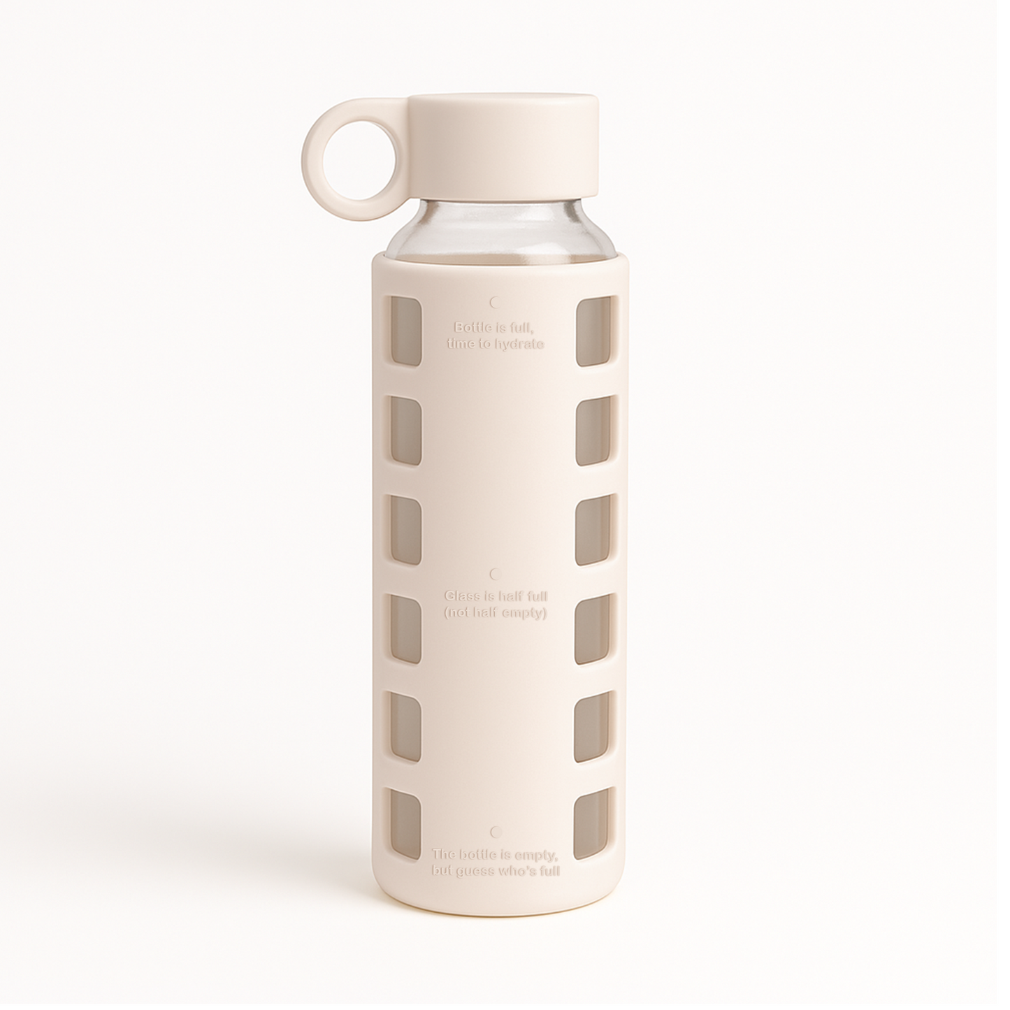 purifyou® Glass Water Bottle