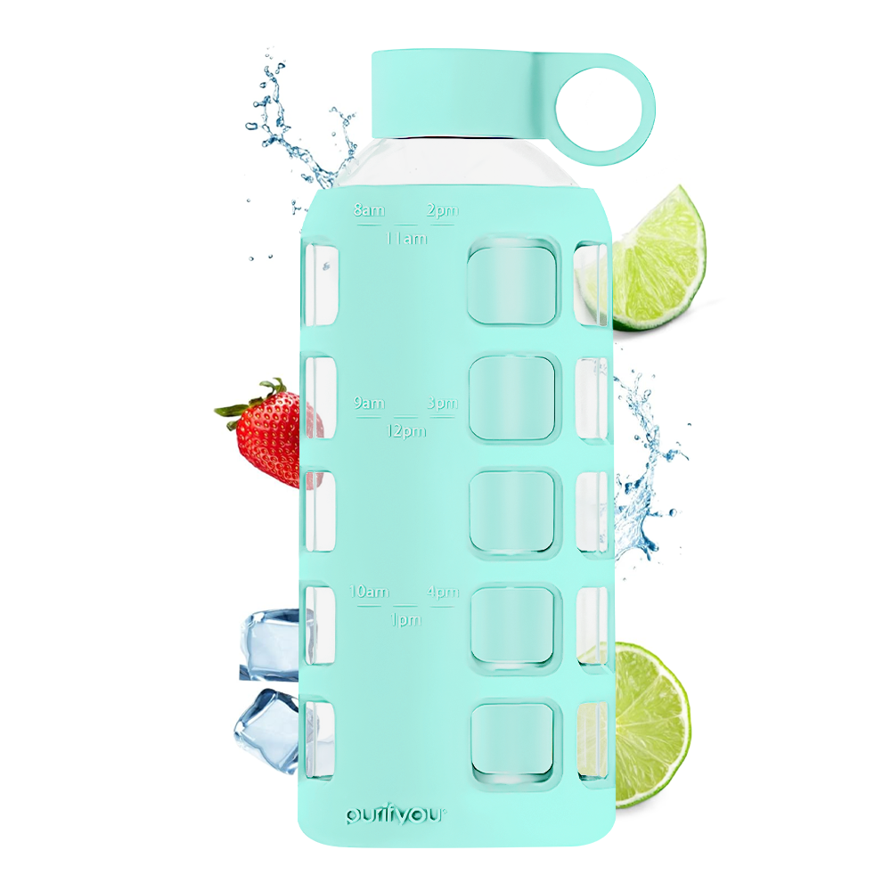 Glass Water Bottle Purifyou®