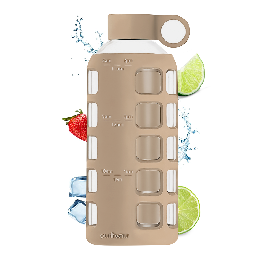 Glass Water Bottle Purifyou®