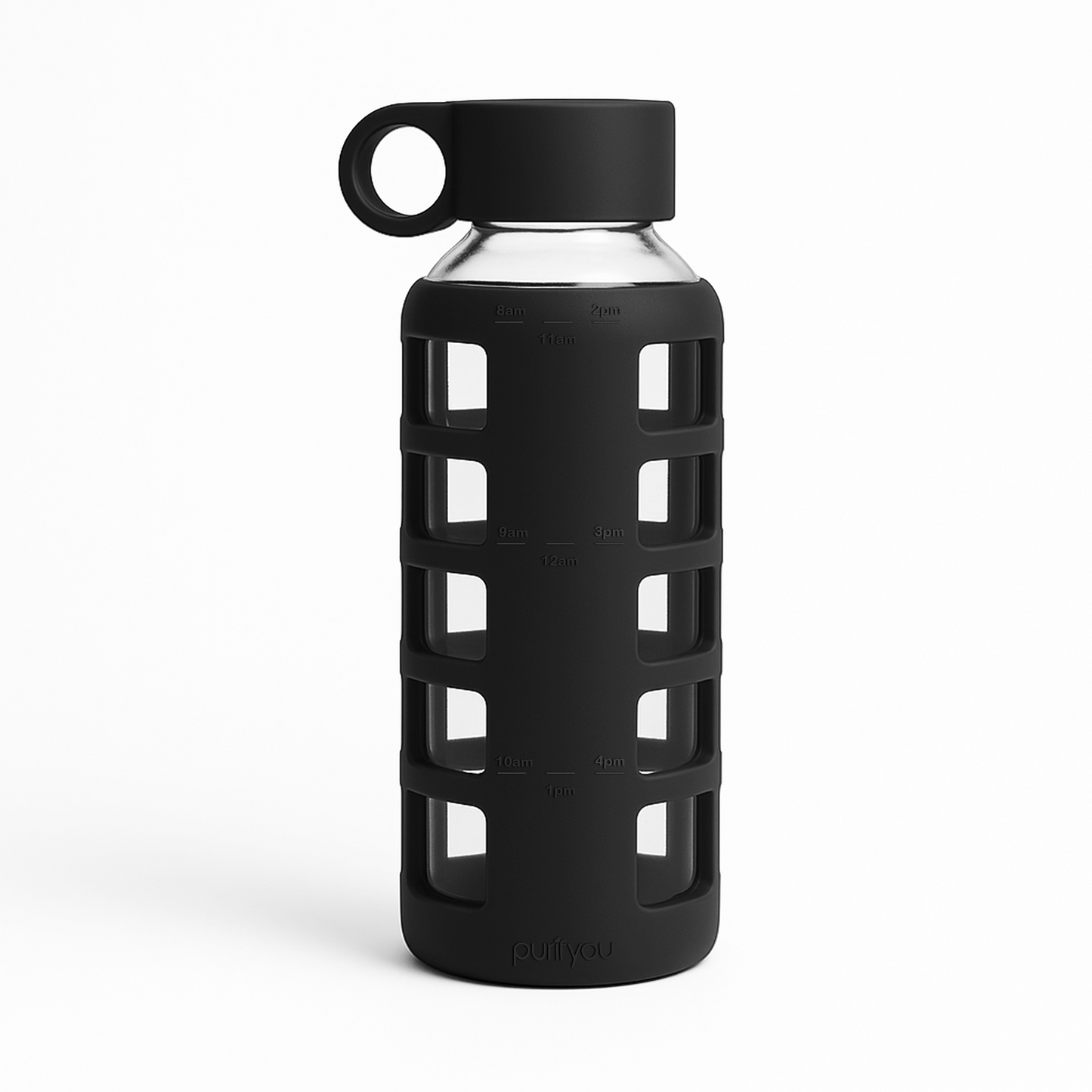 purifyou® Glass Water Bottle