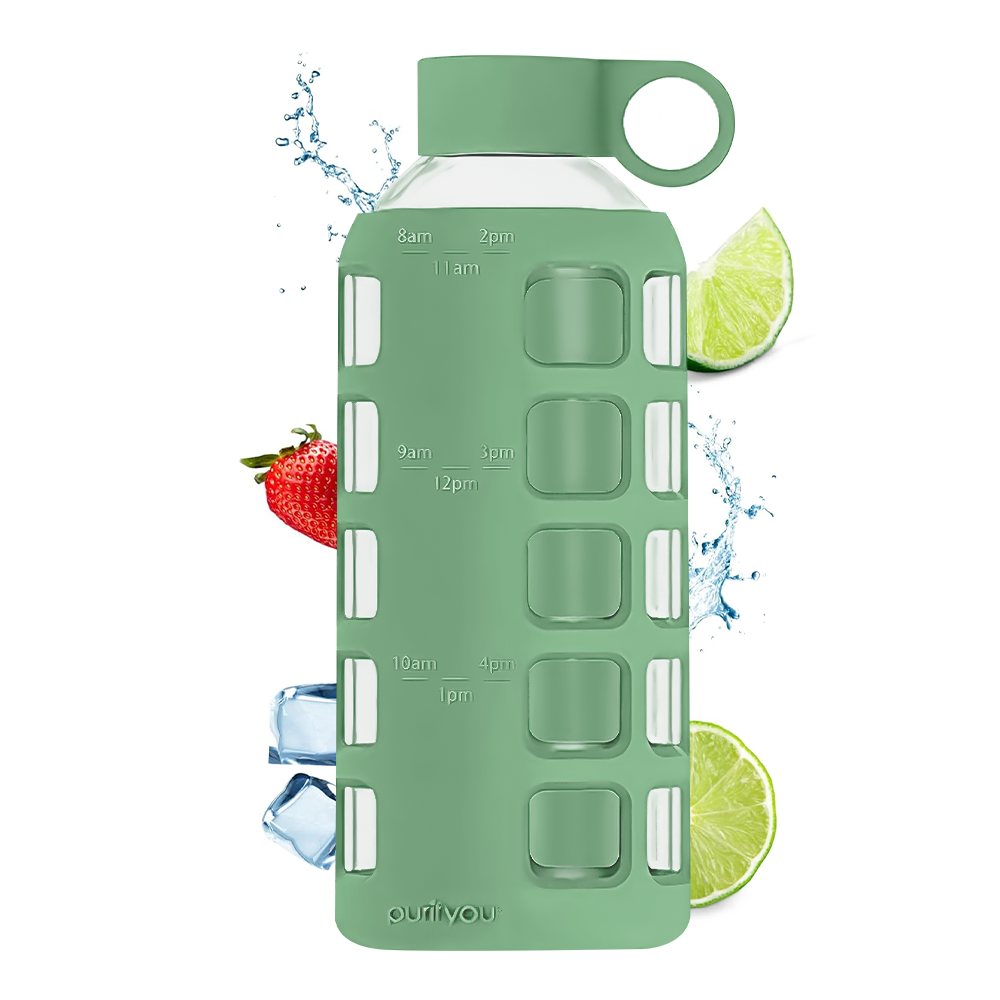 Glass Water Bottle Purifyou®