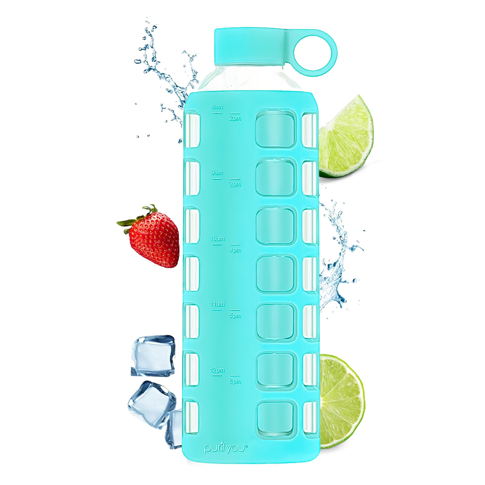 Glass Water Bottle Purifyou®