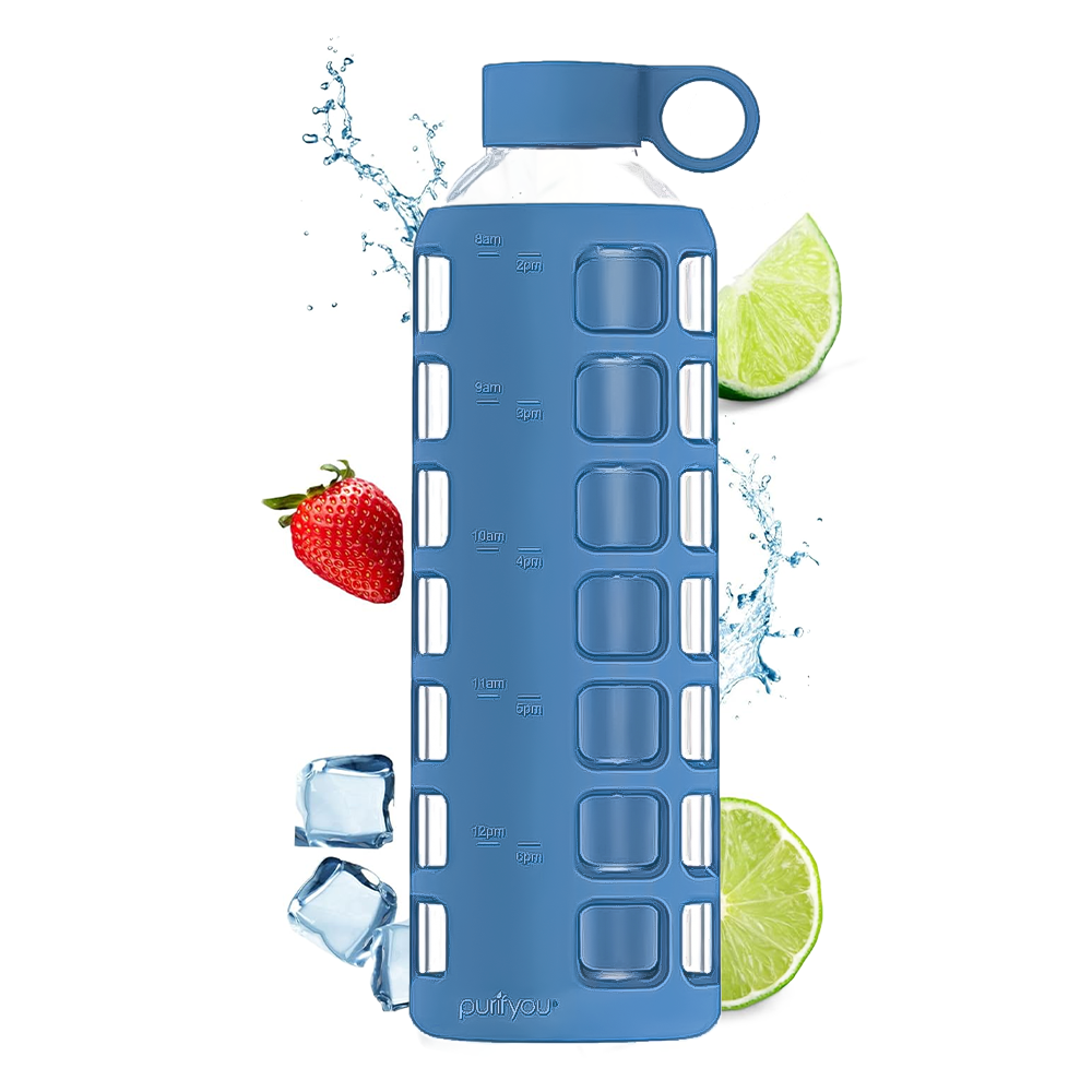 Glass Water Bottle Purifyou®