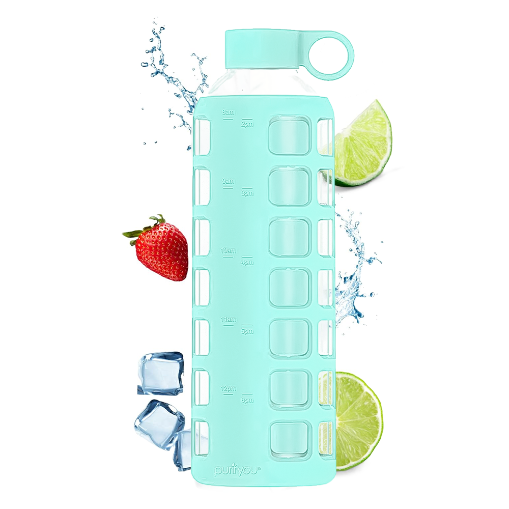 Glass Water Bottle Purifyou®