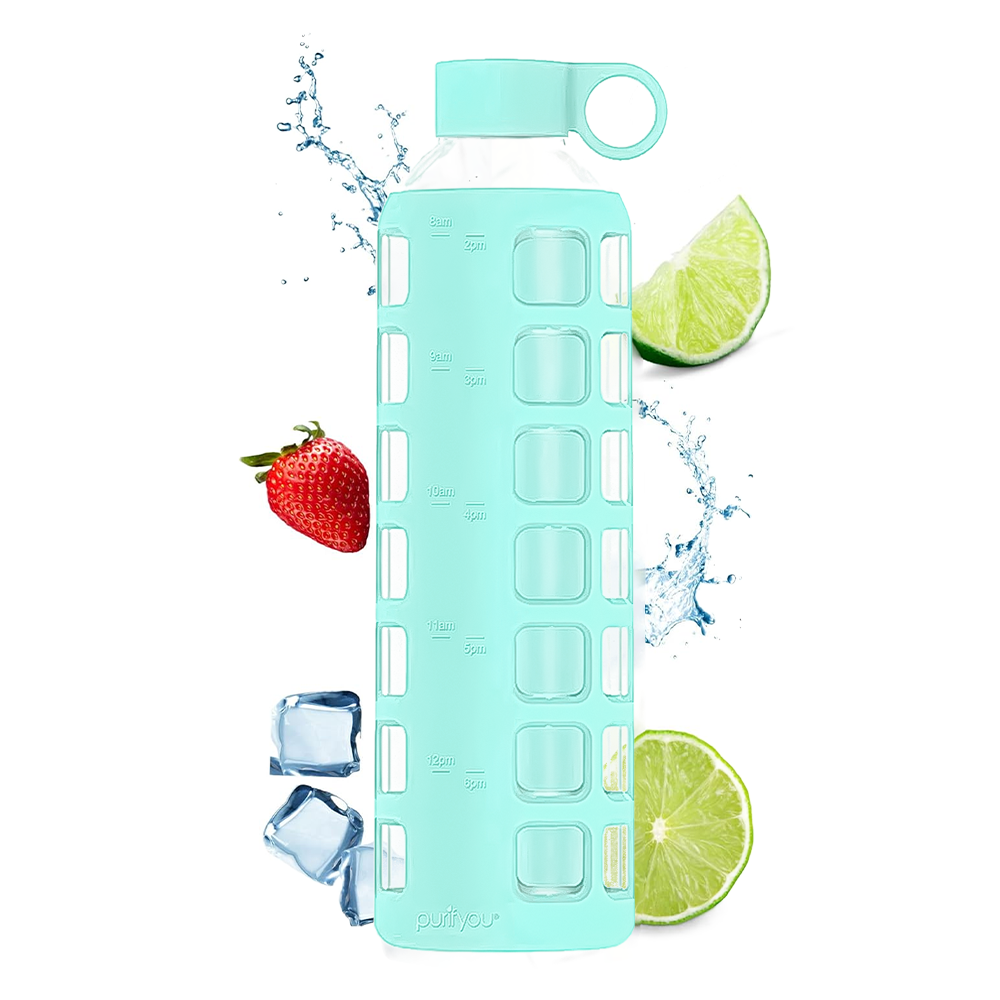 Glass Water Bottle Purifyou®