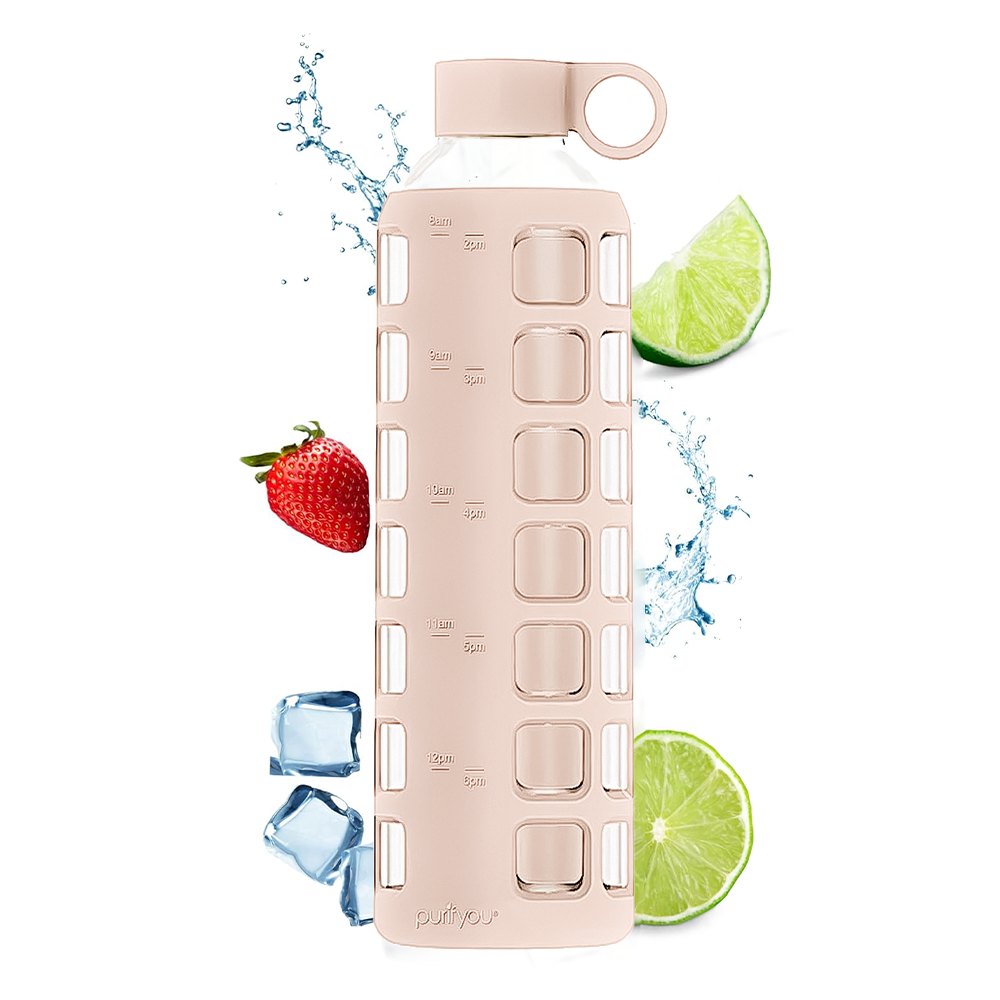 Glass Water Bottle Purifyou®