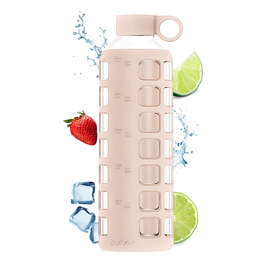 Glass Water Bottle Purifyou®