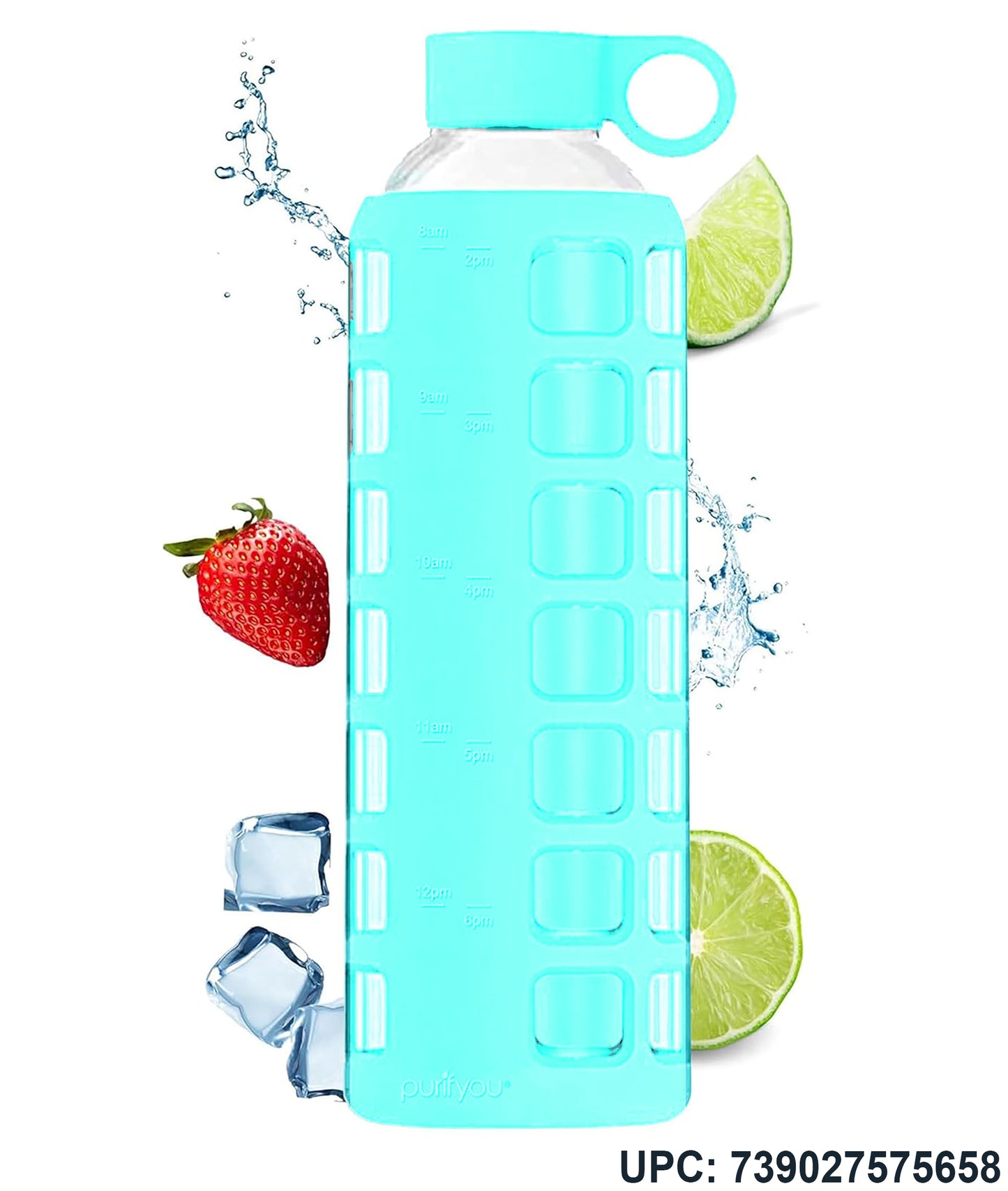 Glass Water Bottle Purifyou®