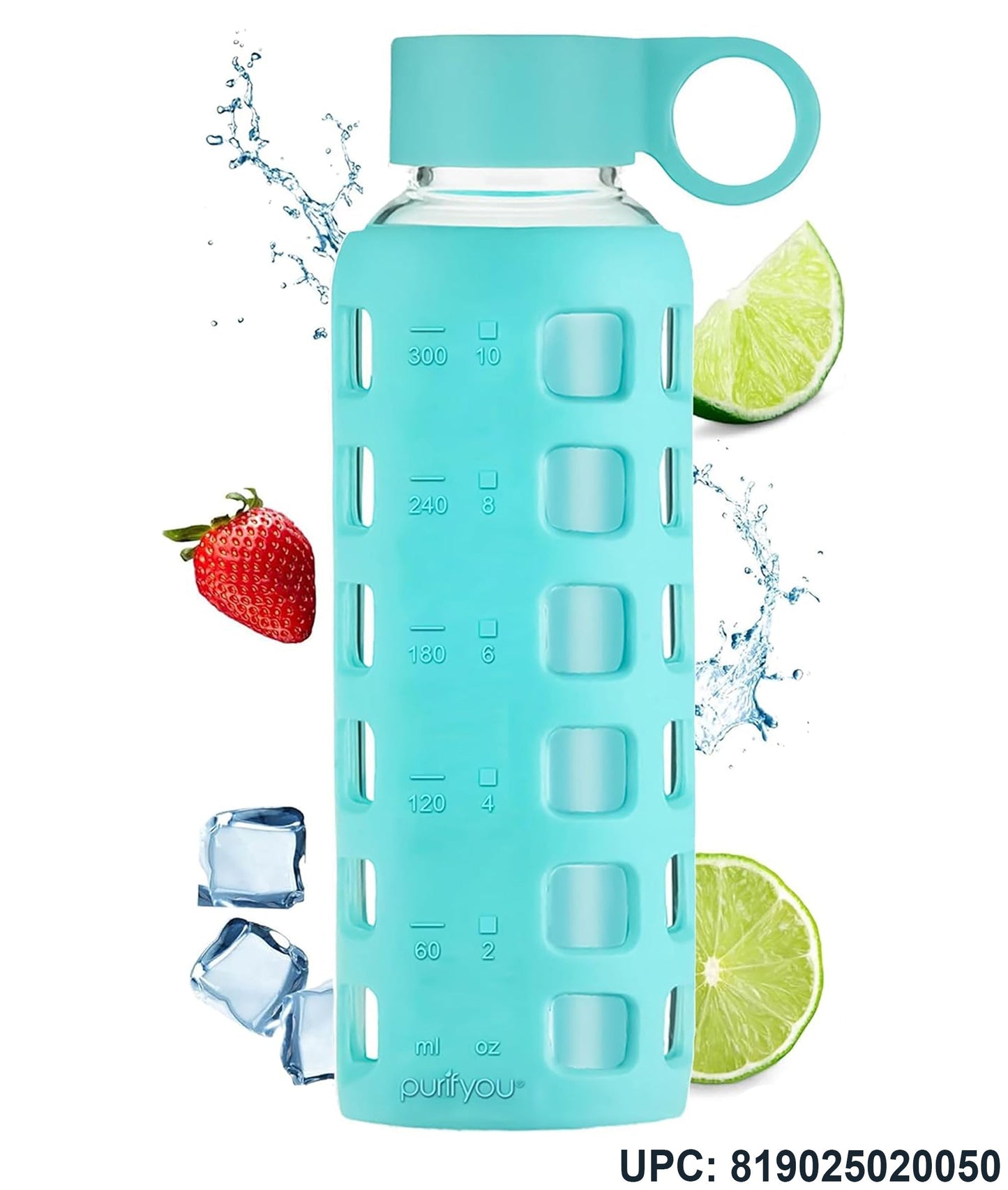 Glass Water Bottle Purifyou®