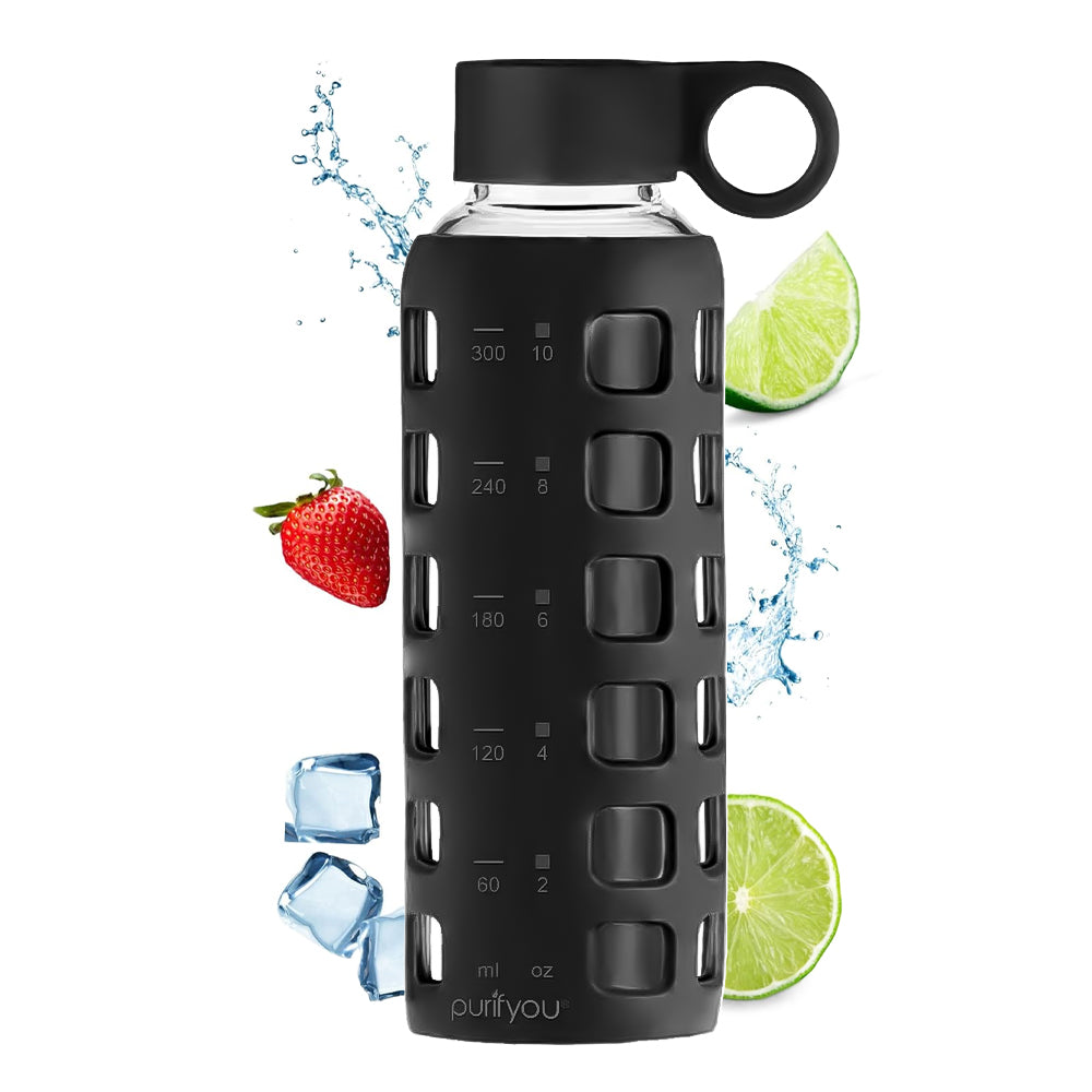 Glass Water Bottle Purifyou®