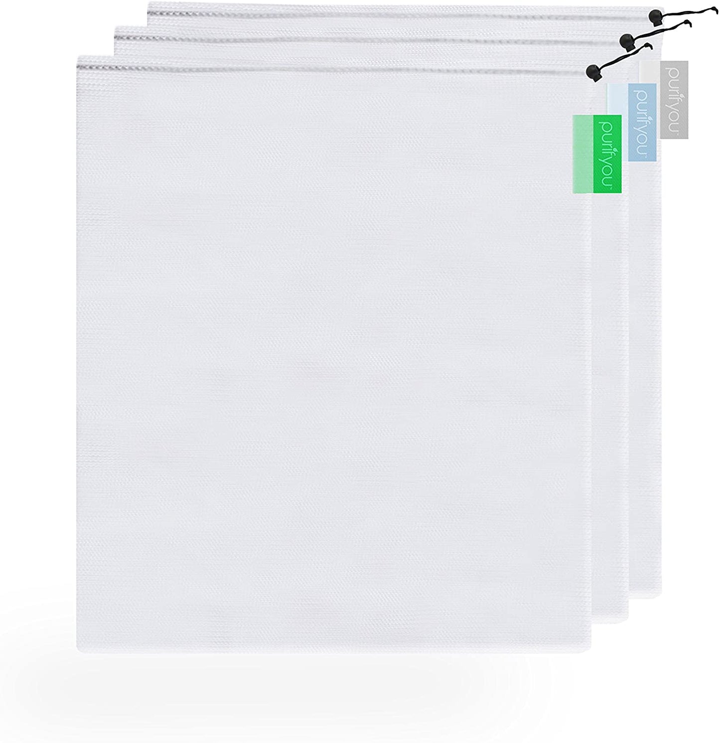 Premium Reusable Mesh Bags | Market Bag for Fresh Produce, Groceries, Storage & Gifts (sold per set)