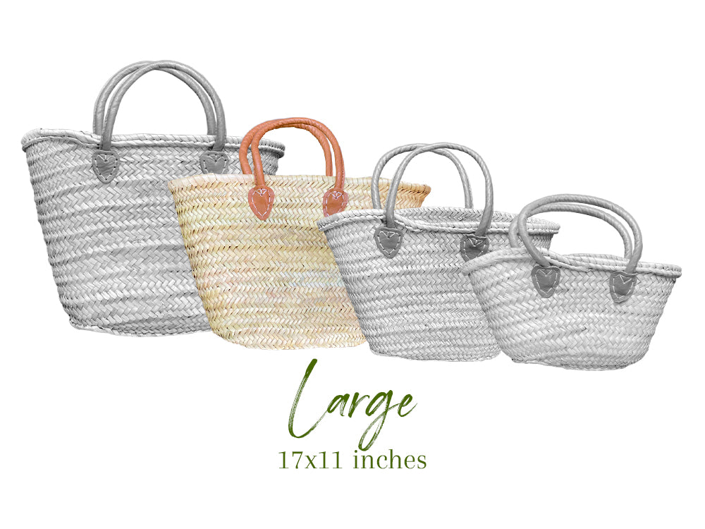 Handwoven Moroccan Seagrass Baskets (Large) Purifyou®
